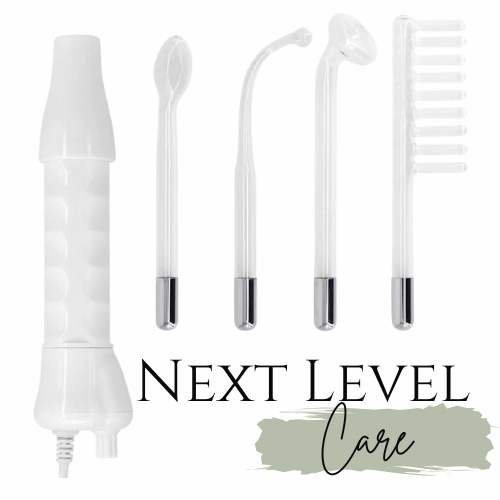 GLŌLUXE High-Frequency Facial Therapy Wand