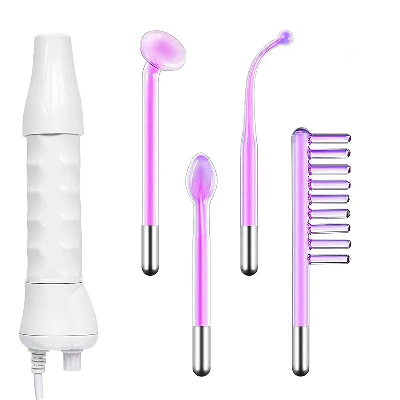 GLŌLUXE High-Frequency Facial Therapy Wand